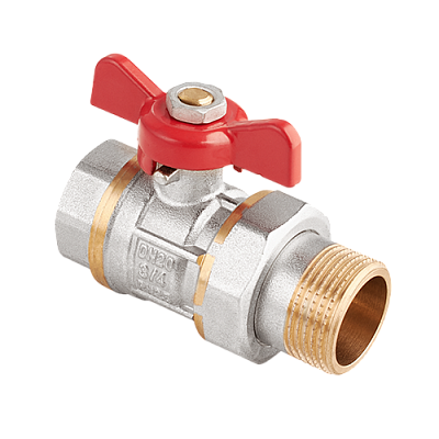 BV.320.06 Кран-американка MVI AquaHit 1" внутренняя-наружная, бабочка
