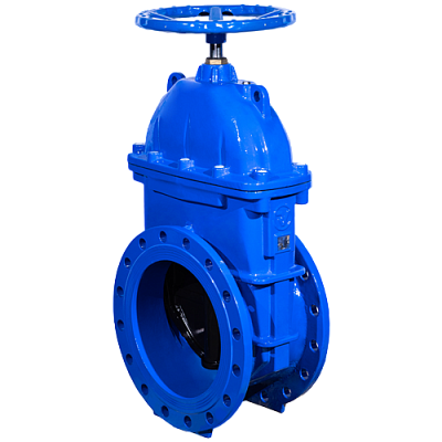 Задвижка с обрезиненным клином тип RVG 10 DN050, Ridval