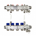 088U0975R Комплект коллекторов SSM-5R set с кронштейнами, 5 контуров, Ридан
